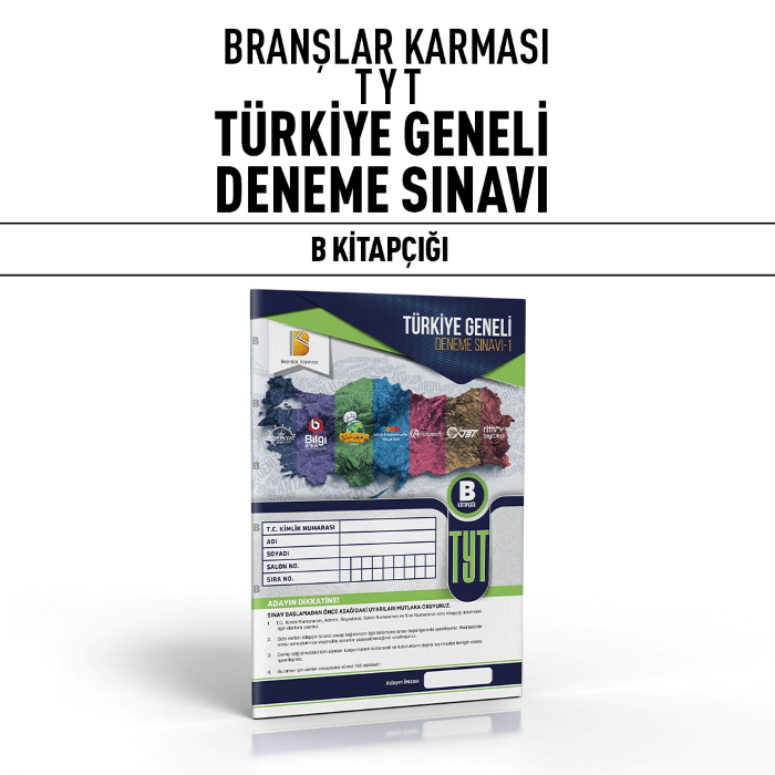 BRANŞLAR KRM TYT TÜRKİYE GENELİ SNV 1-B - 2024-25